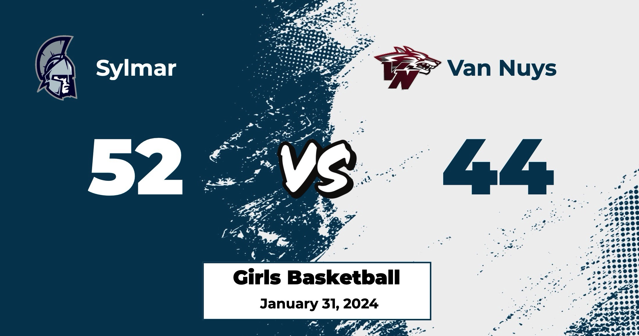 Girls Basketball: Sylmar 52 vs Van Nuys 44